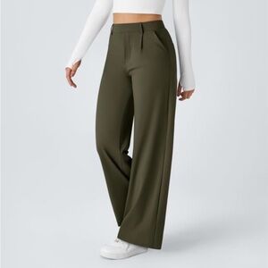 HALARA Flex High Waisted Pocket Straight Leg Work Pant